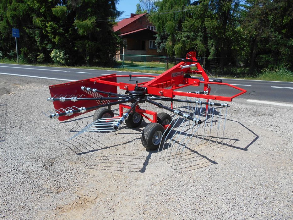 zgrabiarka 3,5m karuzelowa *tandem *wom GRATIS *duże koła WZMOCNIONA !