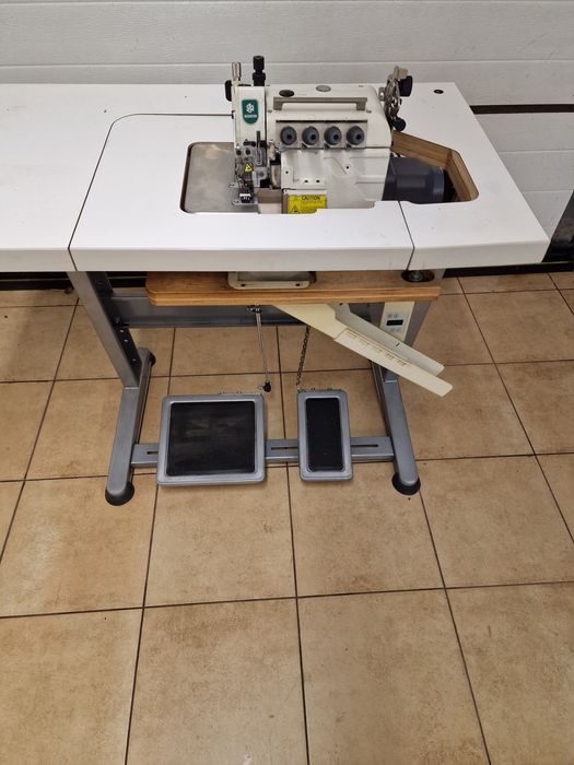 Overlock Zoje ZJ952T-13H-BD podwójny transport Juki,Siruba tapicerka