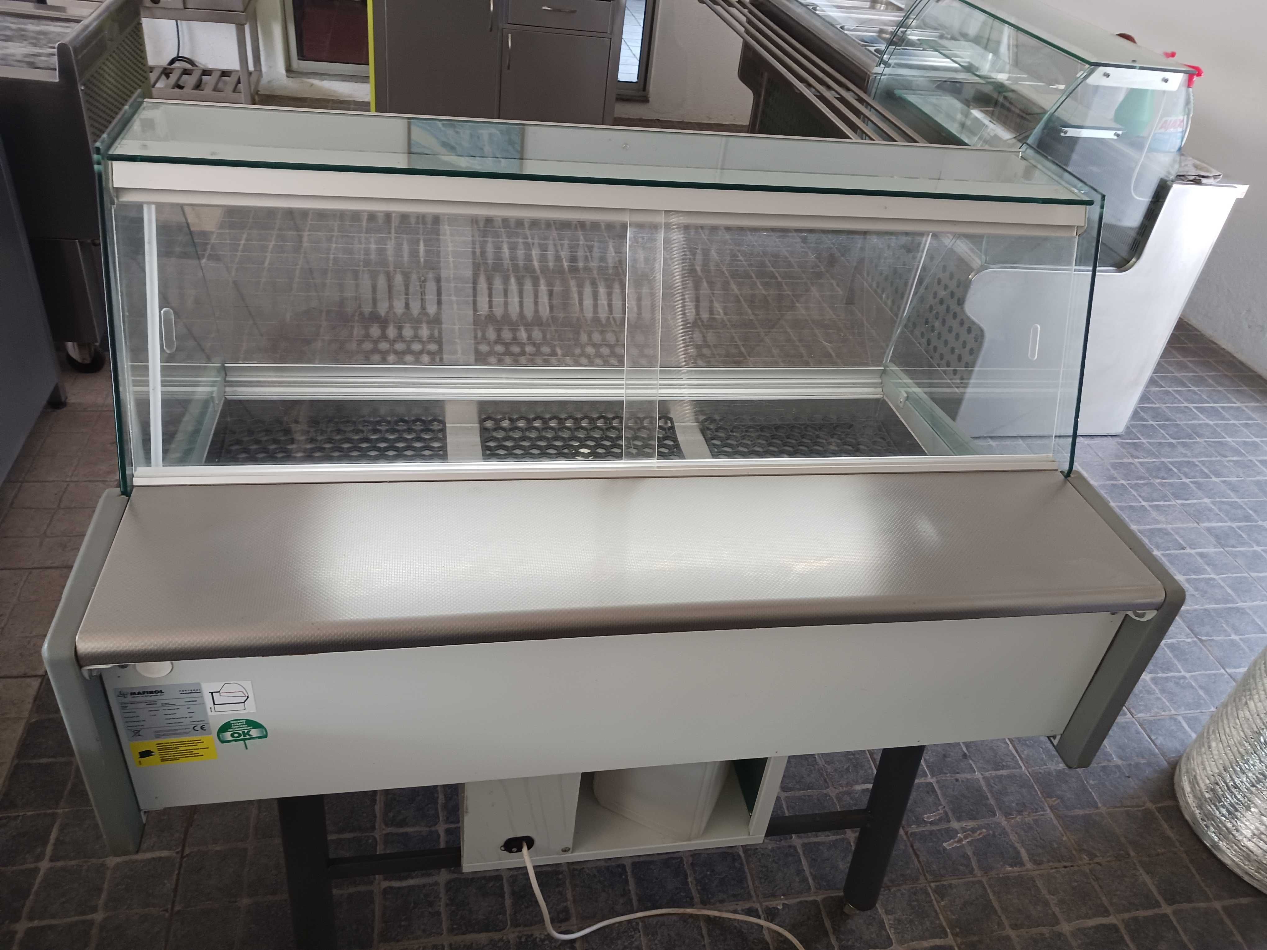 ACM1527 - Vitrine Refrigerada Expositora de Peixe - SEMI-NOVA
