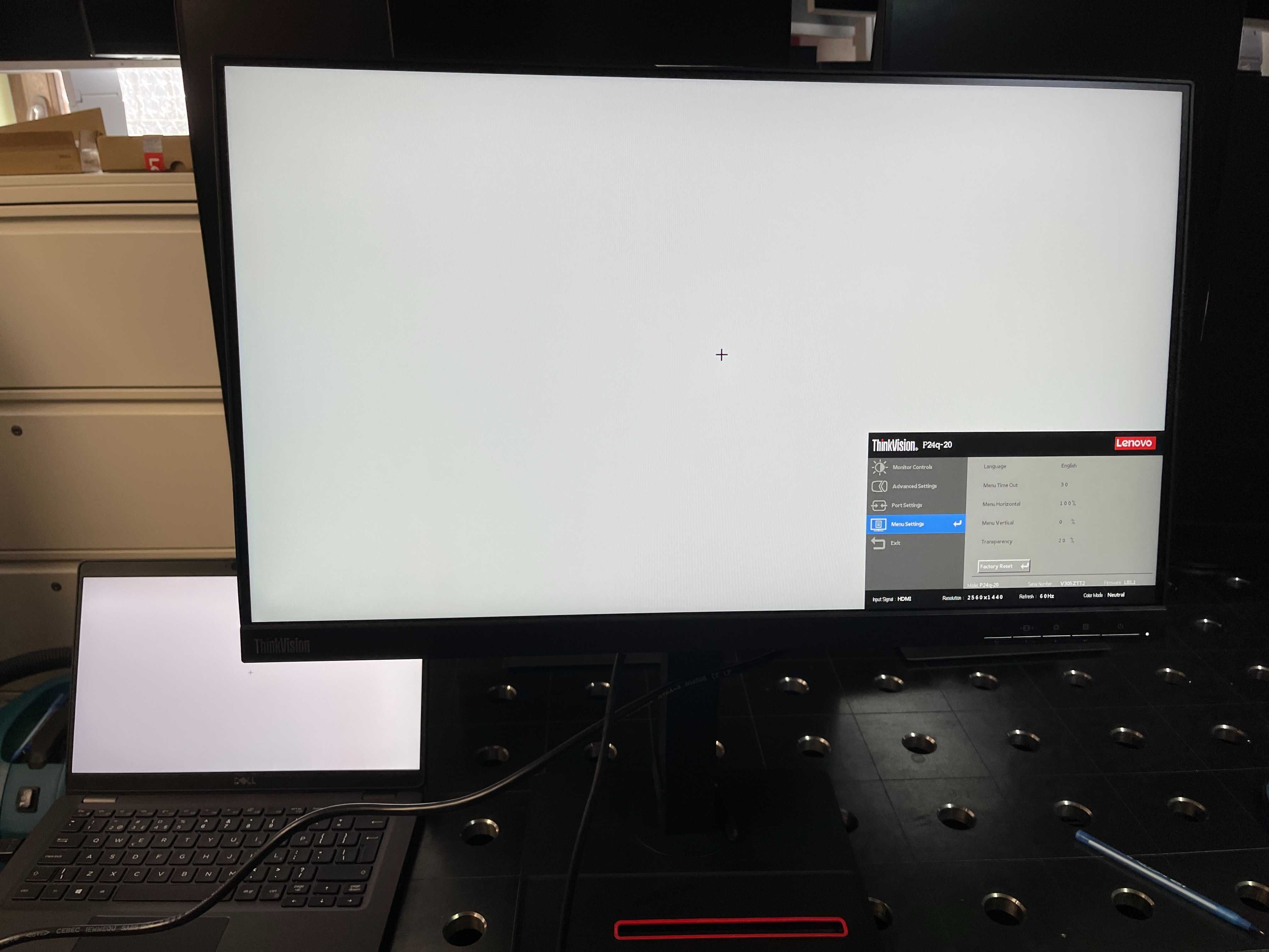 Bezramkowy monitor 24” Lenovo ThinkVision P24q-20 LED IPS 2K 2560x1440