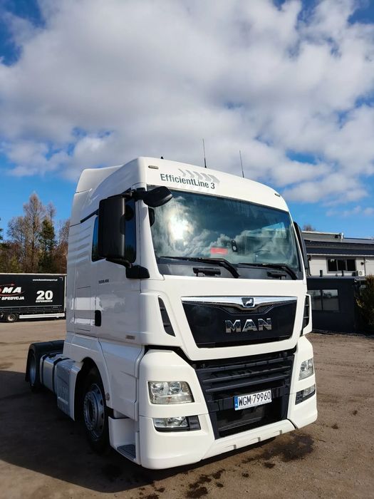 MAN TGX18.460 lowdeck  MAN TGX pierwszy własciciel