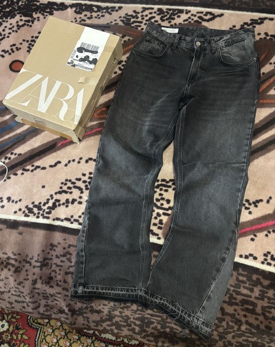 штаны клёшь от ZARA