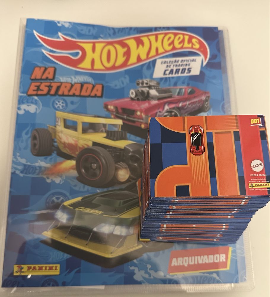 Cartas Avulso Hot Wheels Panini