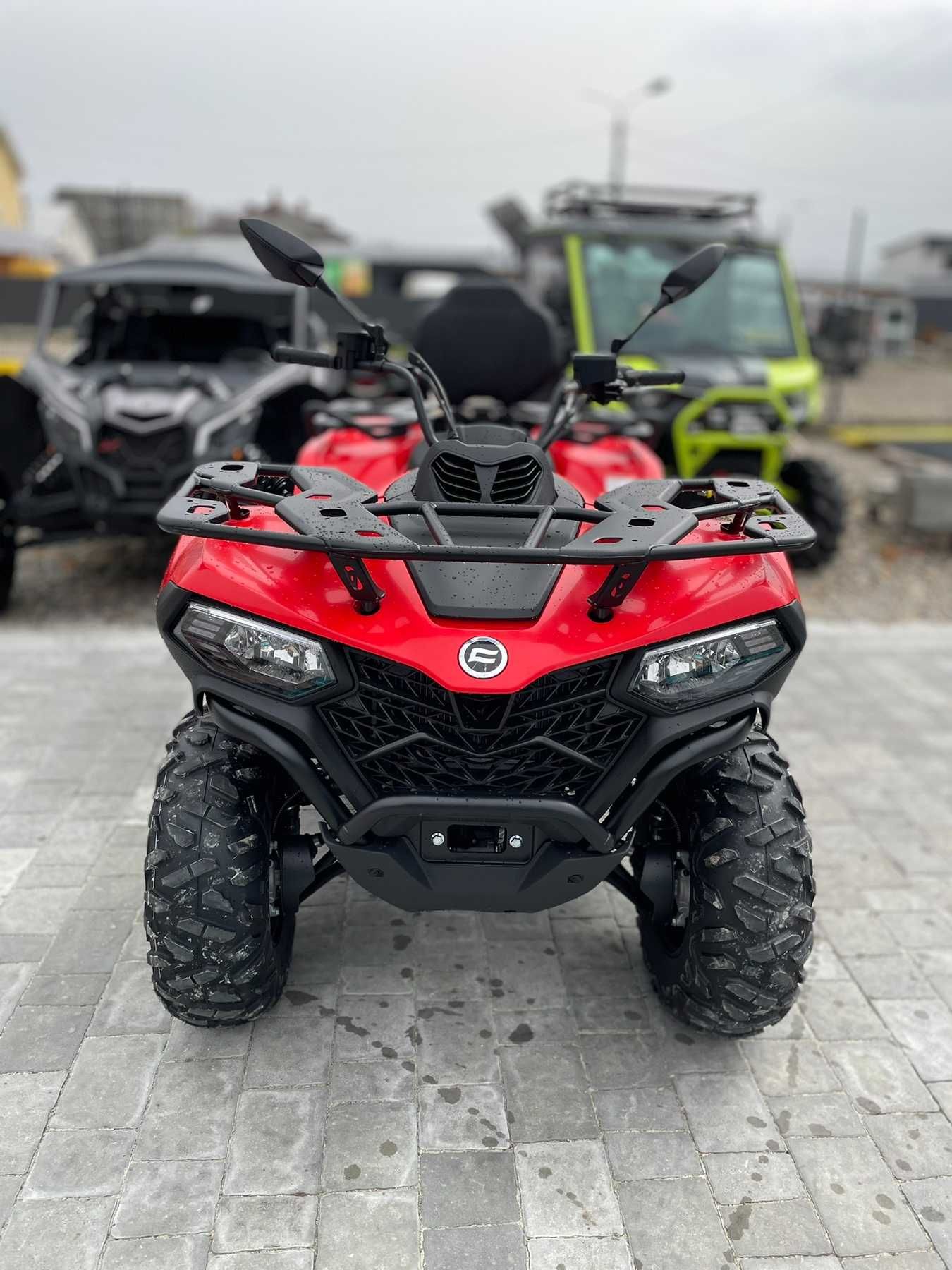 Квадроцикл CFMOTO CFORCE 450L Basic Rocket Red 2024