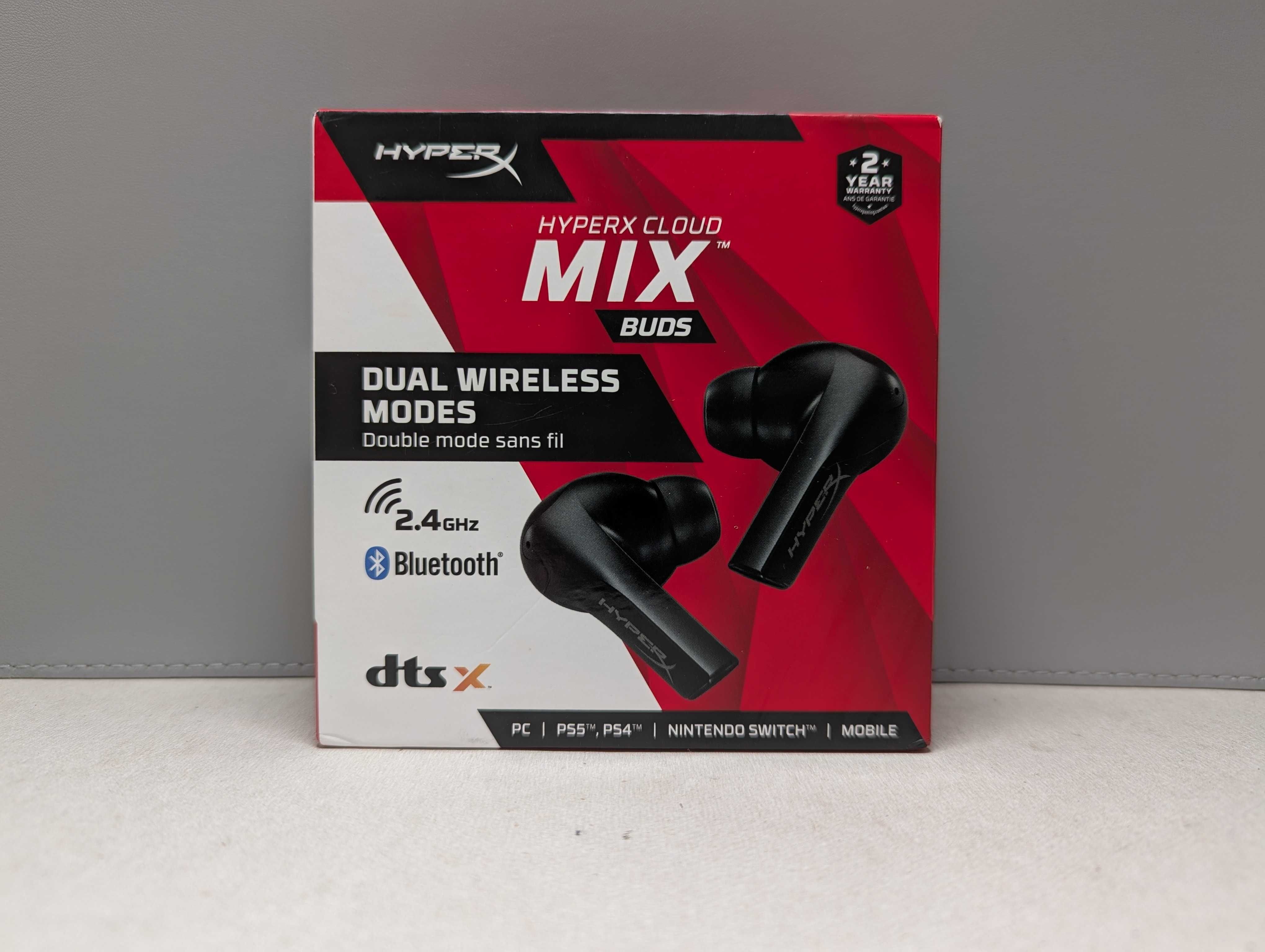 Ігрові навушники HyperX Cloud Mix Buds Dual True Wireless (4P5D9AA)