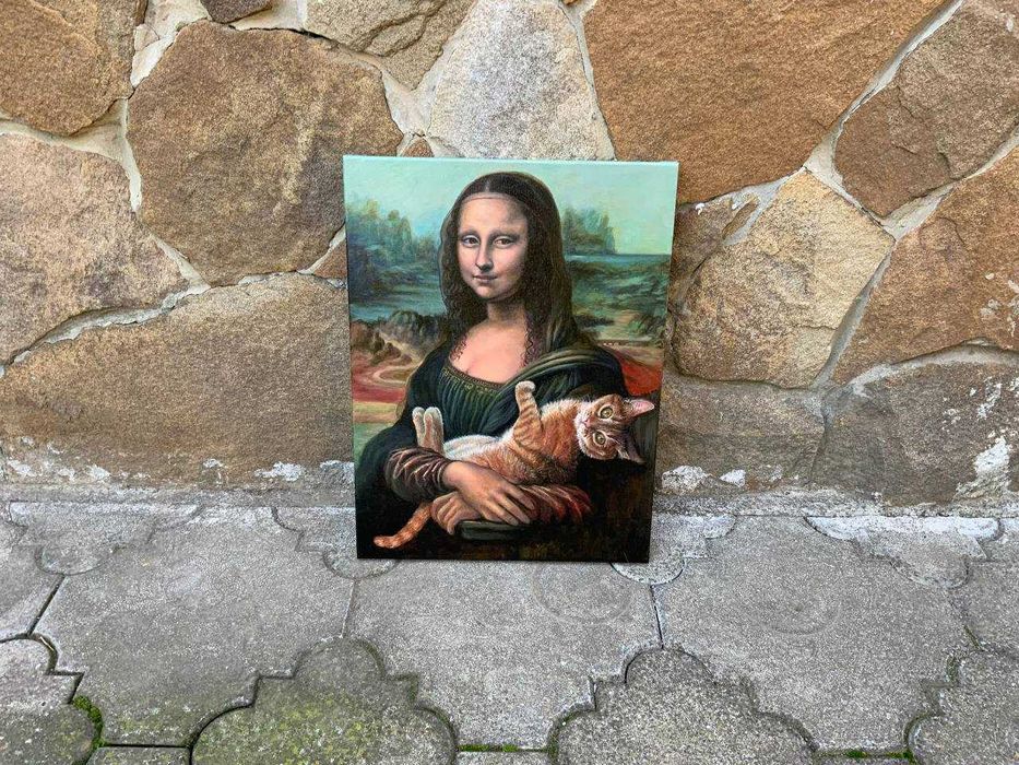 Картина "Cat Vinci"