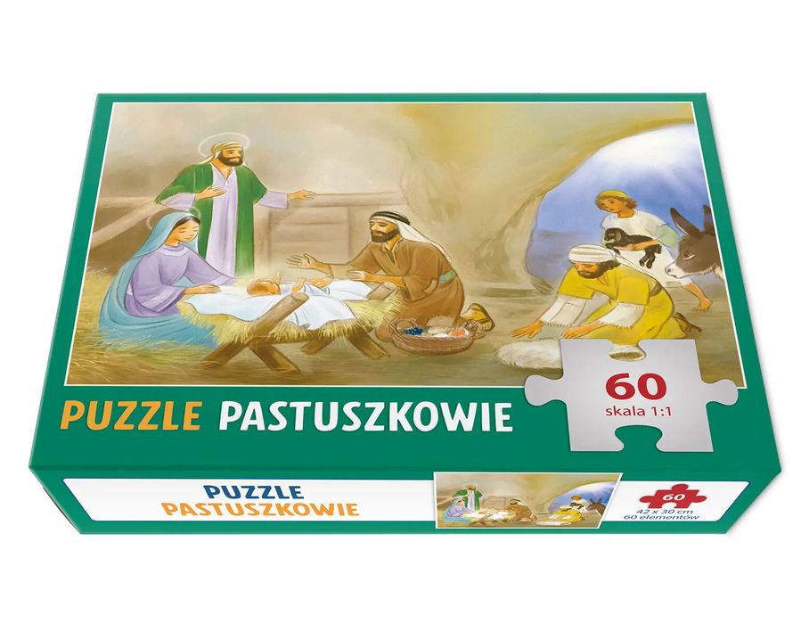 Puzzle 60 elementów. Pastuszkowie. Wydawnictwo Diecezjalne Sandomierz