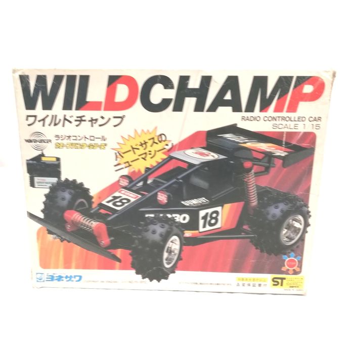 Carro telecomandado Wildchamp, de 1986