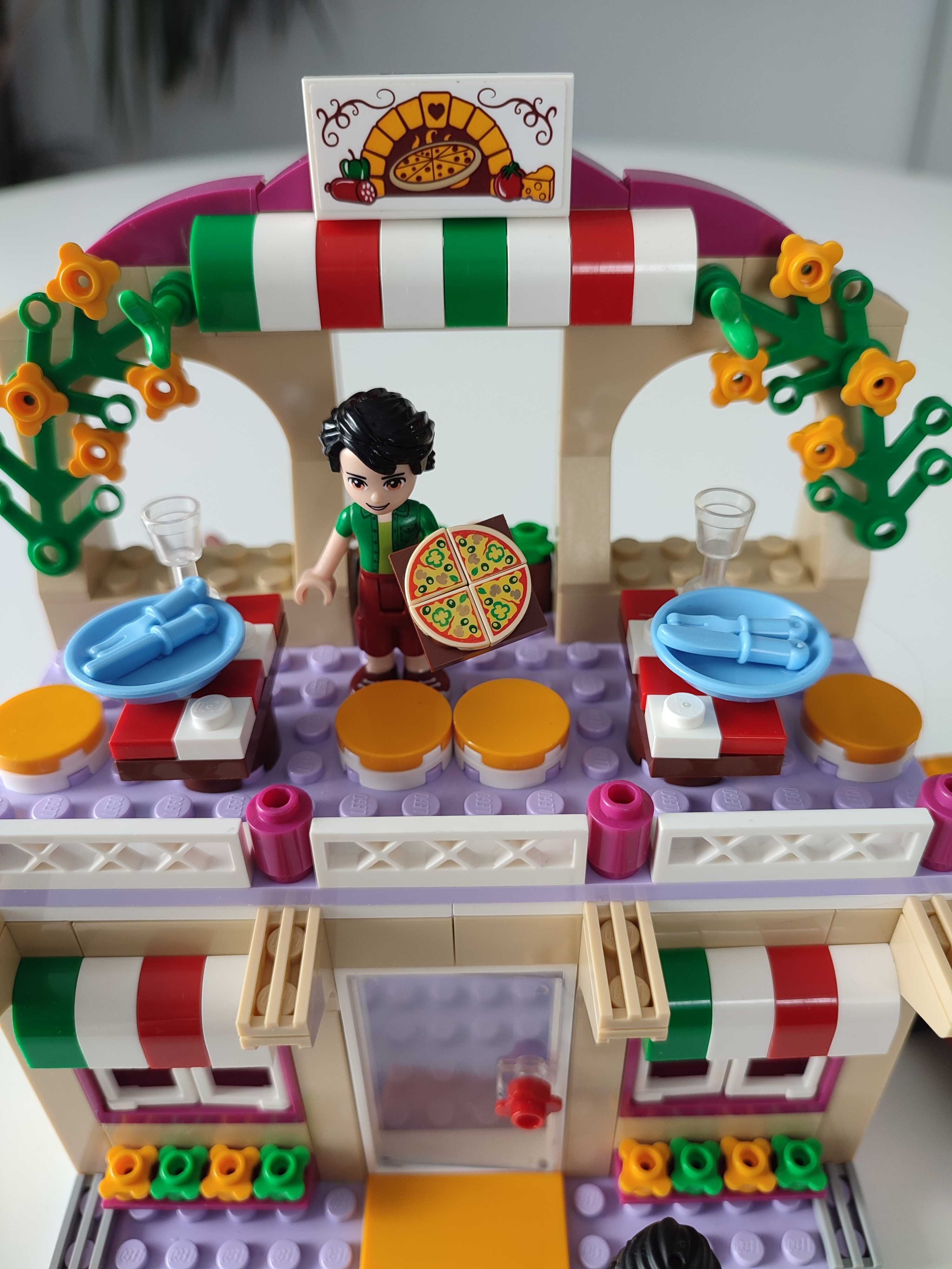 Lego Friends 41311 Pizzeria w Heartlake kompletny z instrukcją