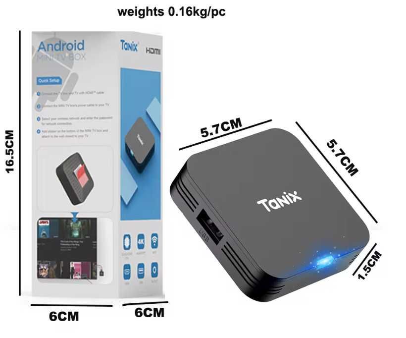 TV Box Tanix TX1 Android 10,  2Gb / 16Gb. Самий малий ТБ-бокс !!!