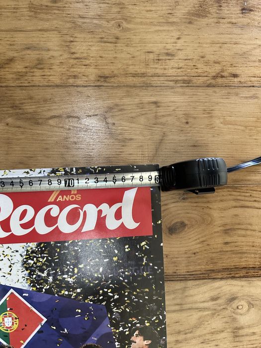 Póster Record 10/06/2025 "Portugal Campeão da Liga das Nações"