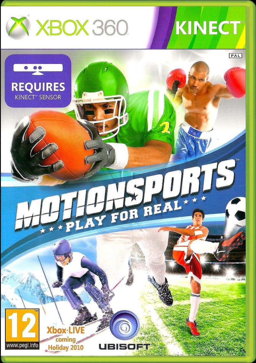 Xbox 360 Motionsports Play For Real szybka wysyłka