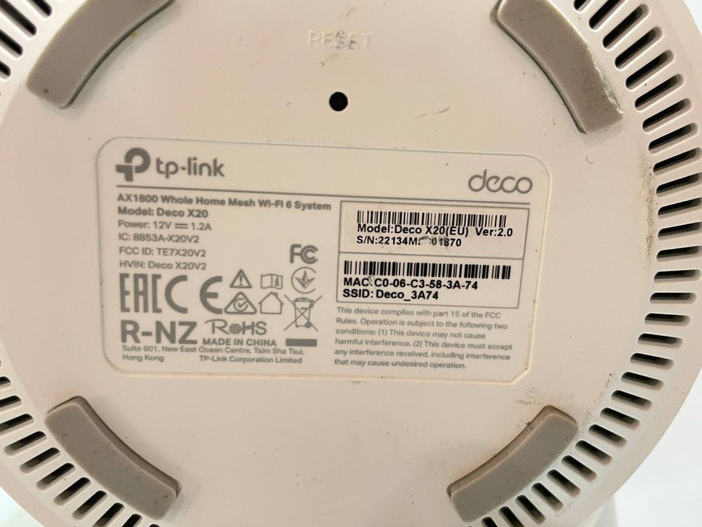 Зам.Роутер TP-Link Deco X20