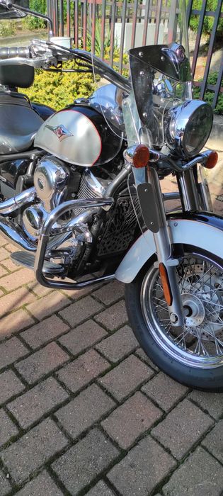 Kawasaki Vulca VN 900 Classik-dodatkowe skórzane kufry boczne gratis