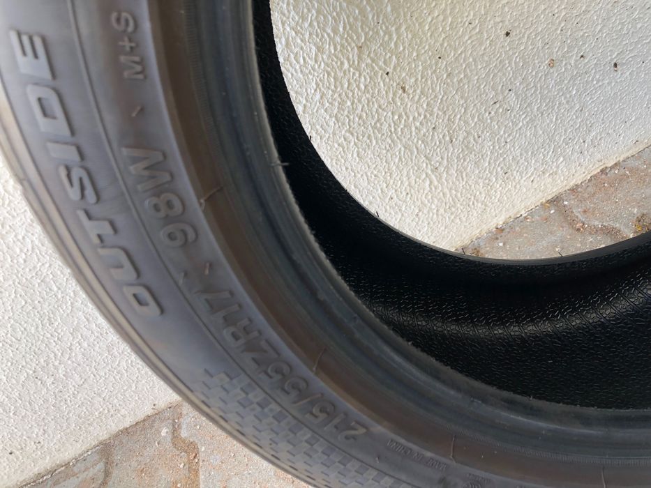 4 Pneus 215/55 r17