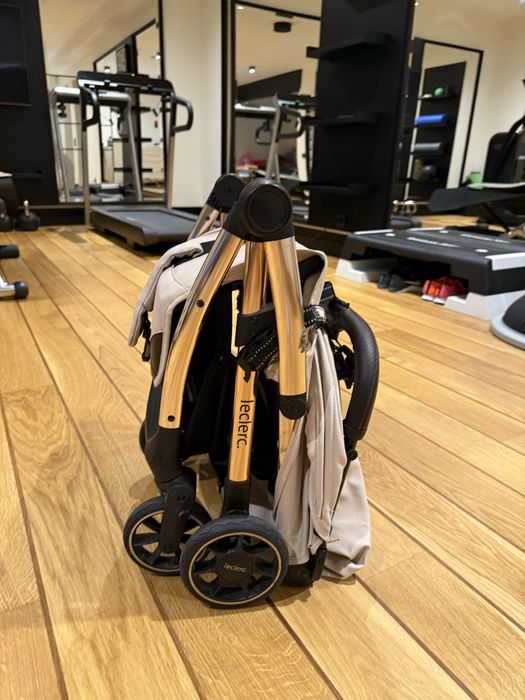 Wózek Leclerc - składany, beżowy