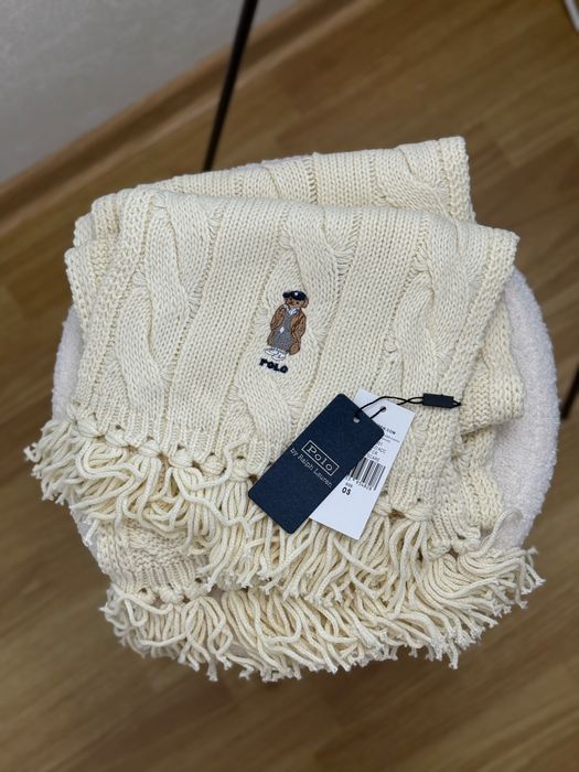 Шарф вʼязаний Polo Ralph Lauren