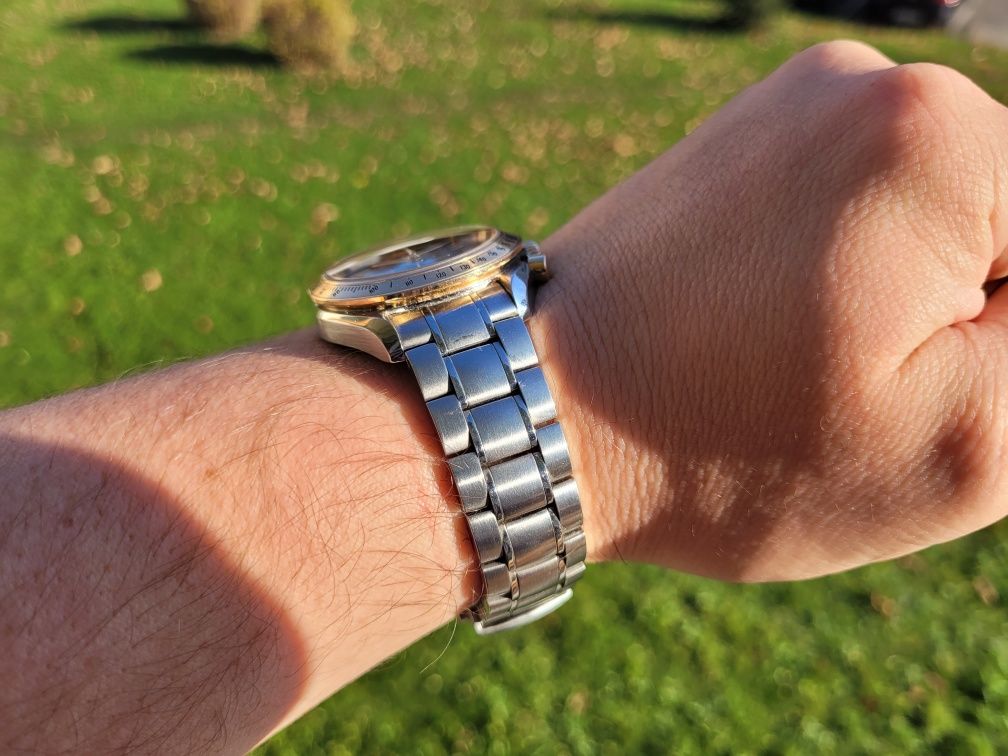 Omega Speedmaster Tripledate, 40mm różowe złoto 18k