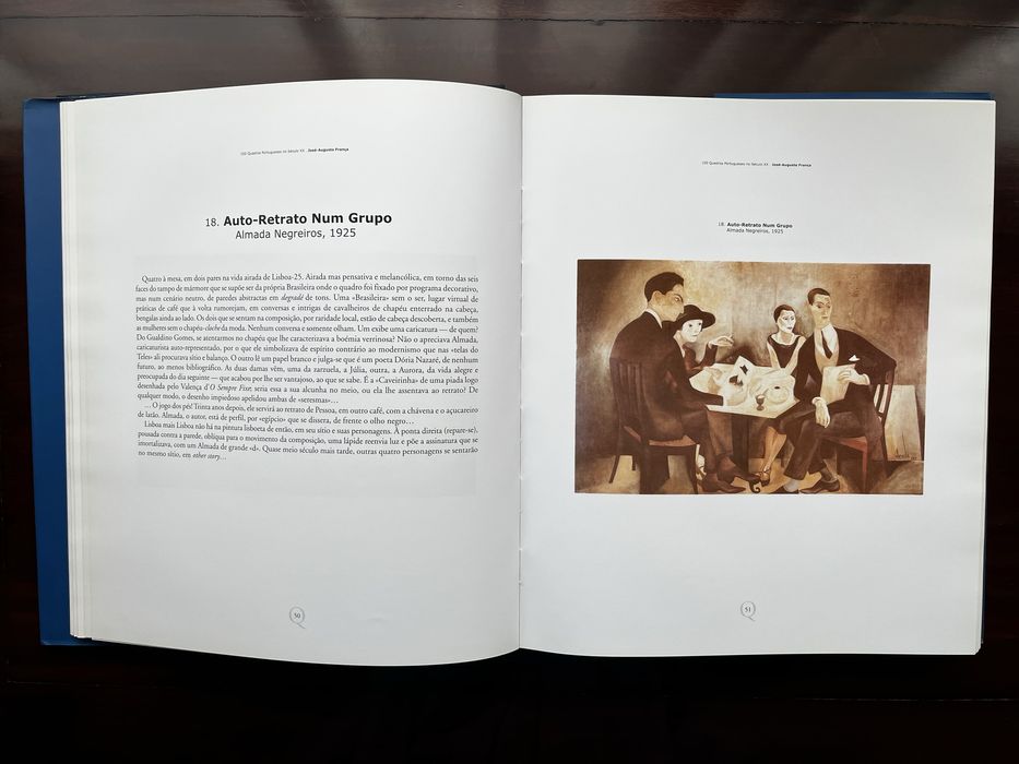 100 Quadros Portugueses no Século XX - José Augusto França