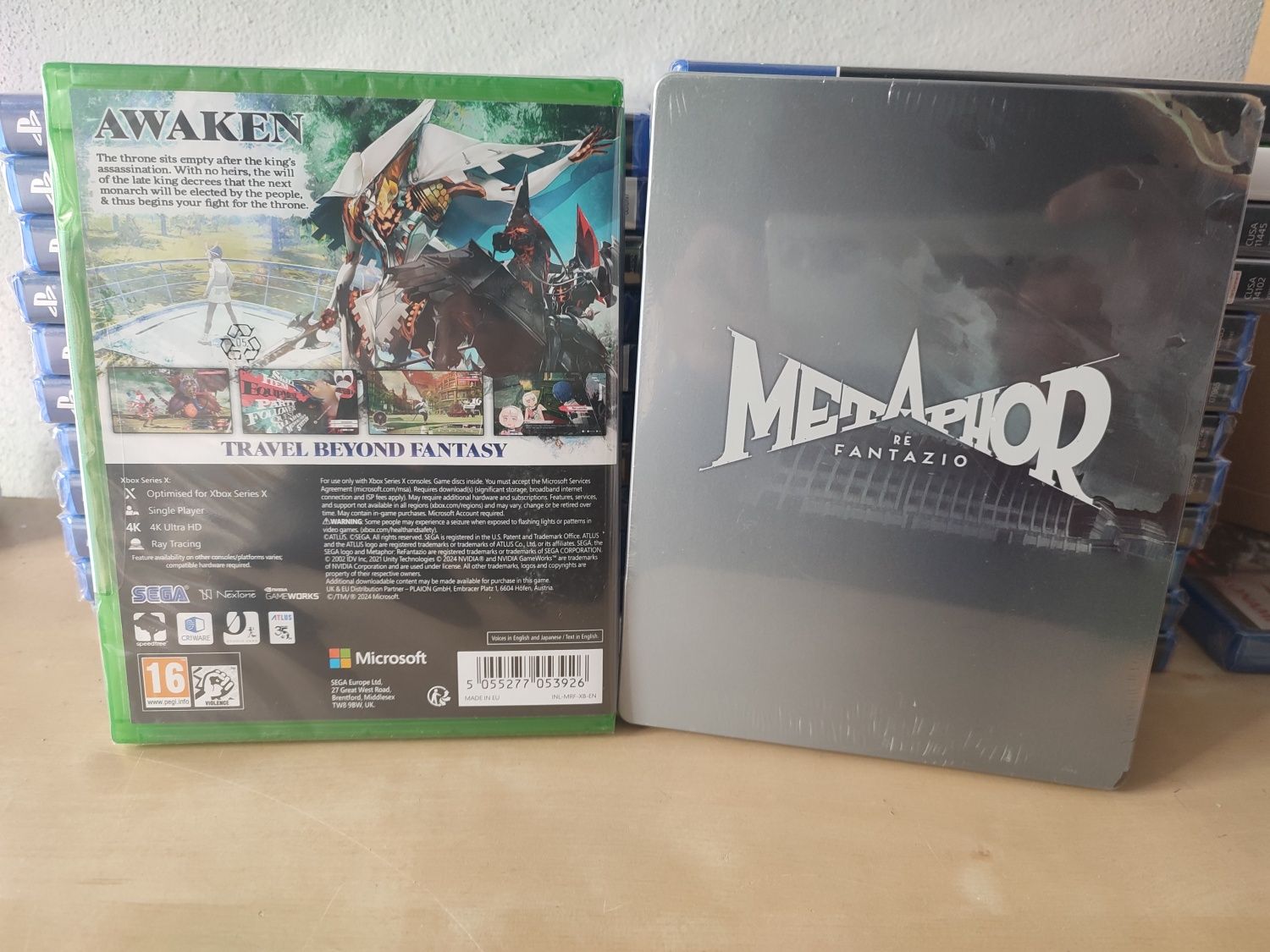 Metaphor Refantazio + Steelbook + Art Map