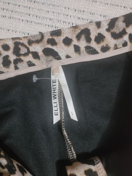 Брюки штани палаццо у леопардовий принт