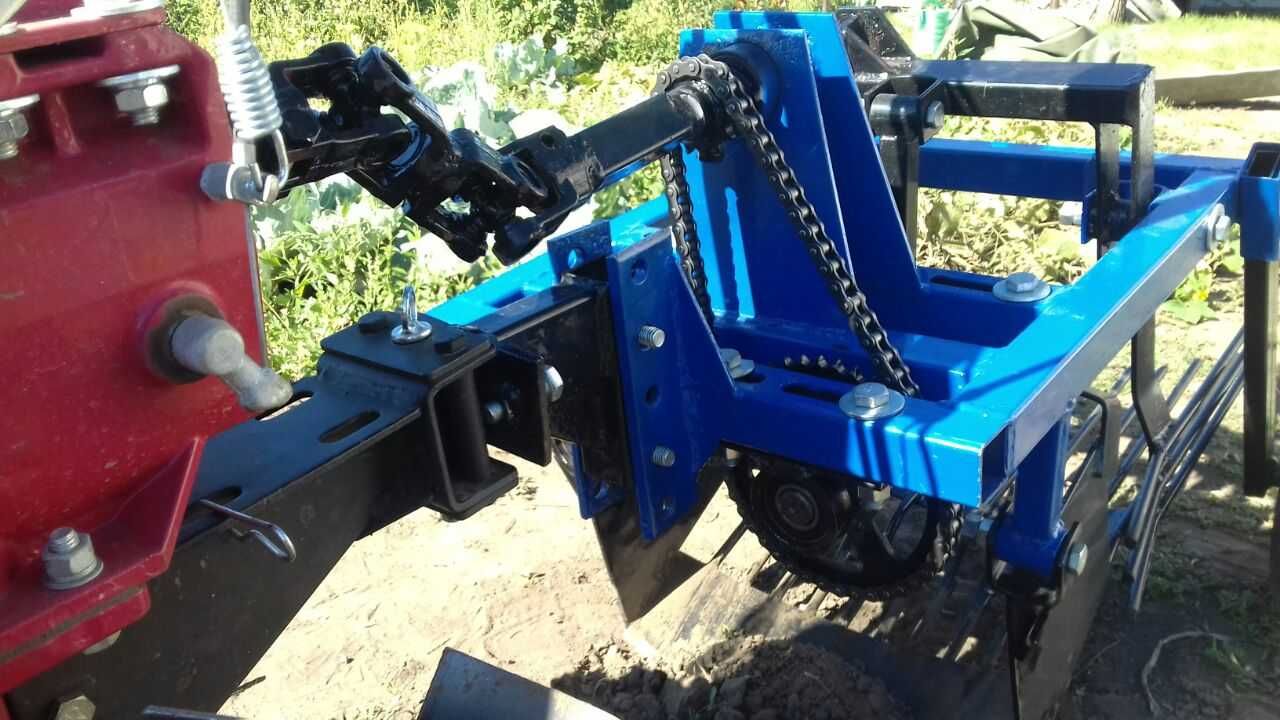 Якісні картоплекопачки під ВВП на мотоблоки з повітряним охолодженням