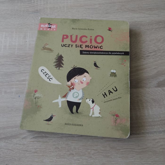Pucio uczy się mówić