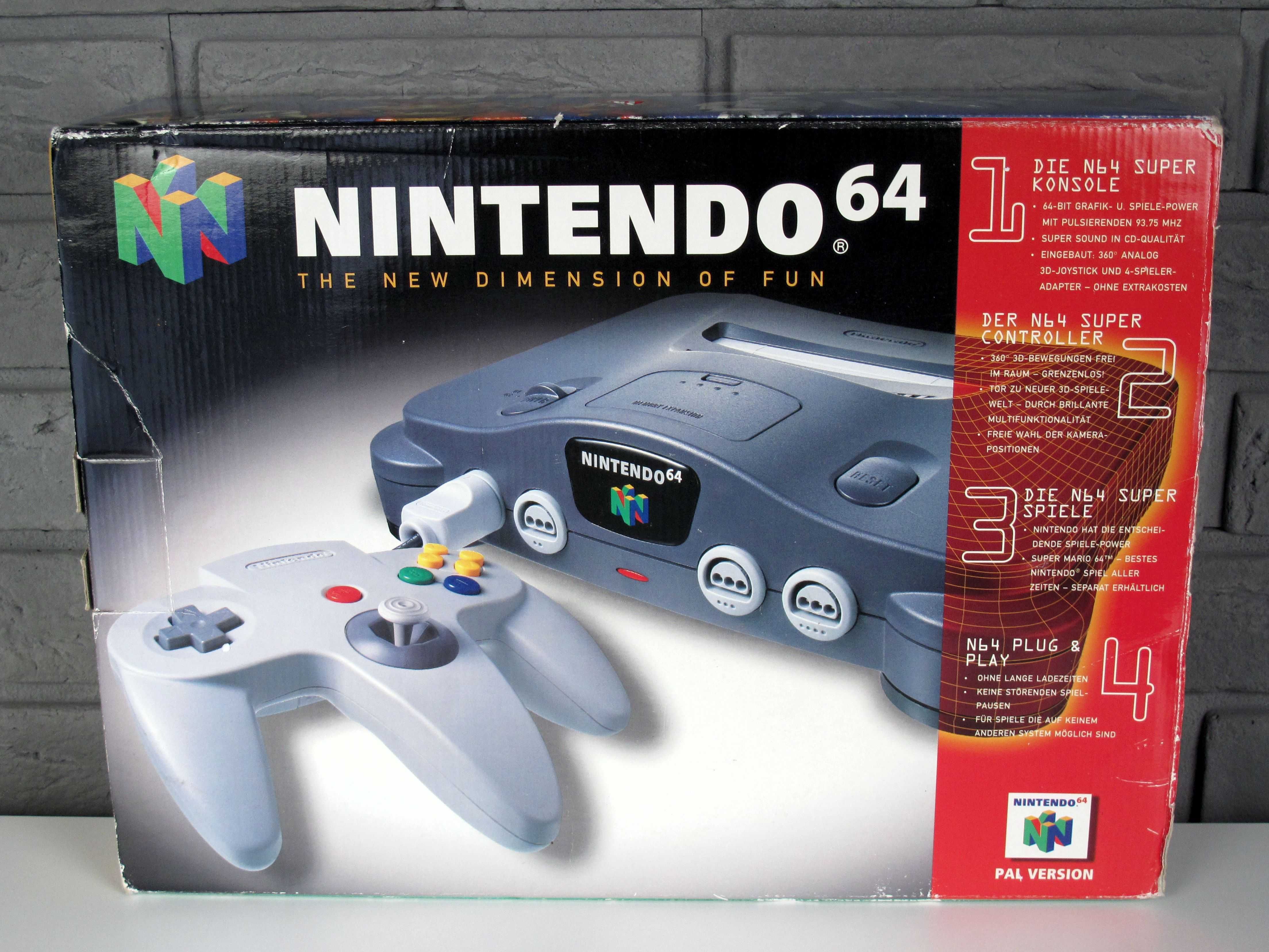 Konsola Nintendo 64 / N64 + Gra: Roadsters - PAL