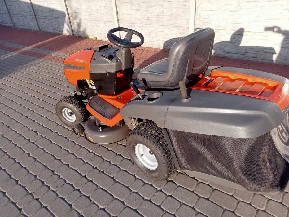 Traktorek kosiarka HusqvarnaCTH173 z pompą oleju