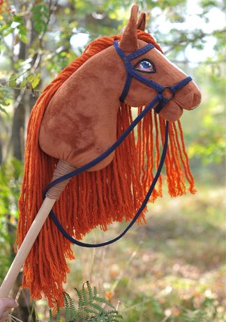 Hobby horse Pepper, koń na kiju, hand made