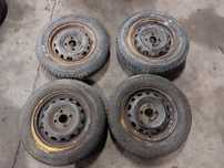 OPONY ZIMOWE 4 SZT 155/80R13 2009R HANKOOK ICEBEAR W440 2017R SEMPERIT