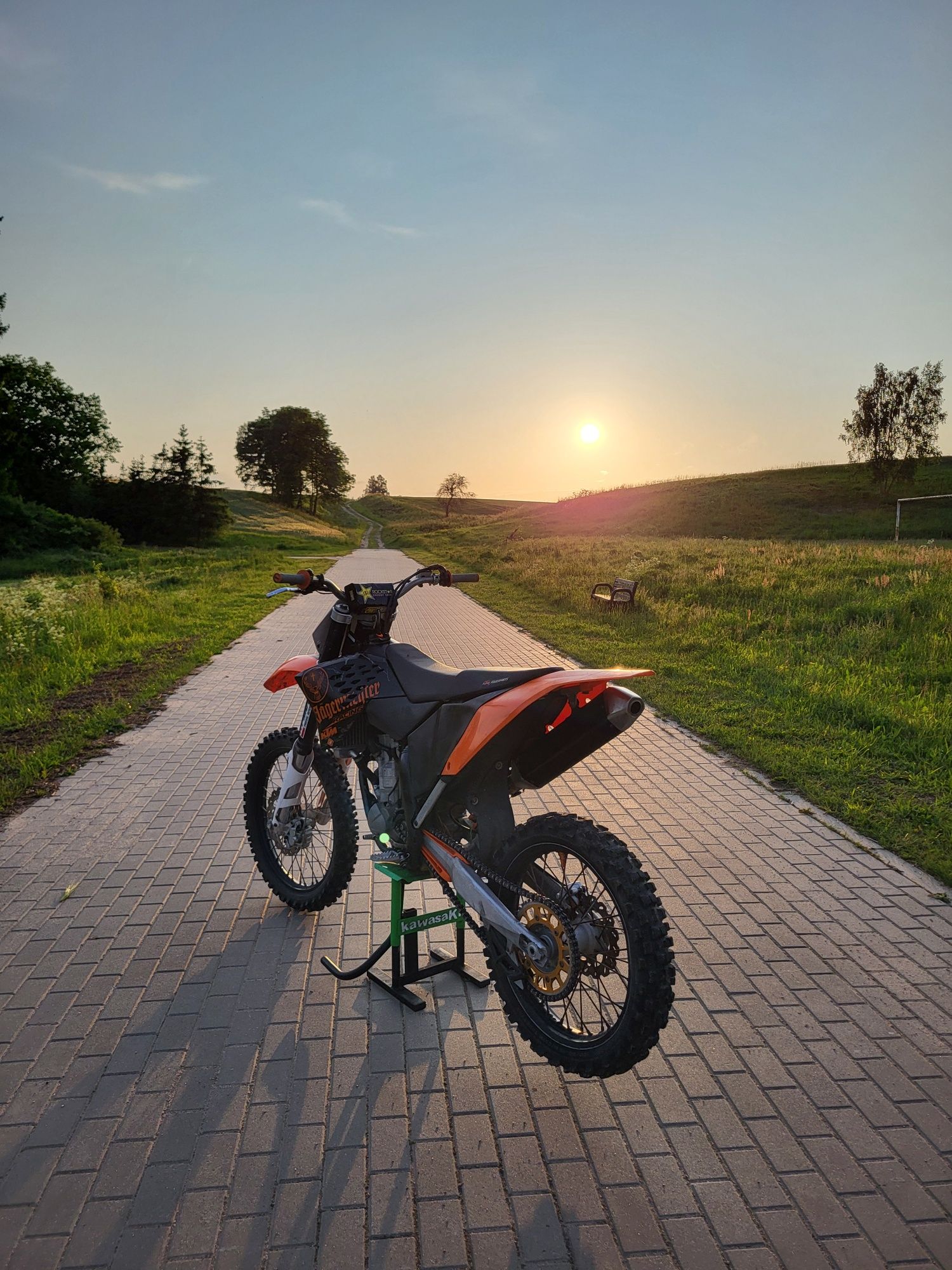Ktm sxf 250 po remoncie