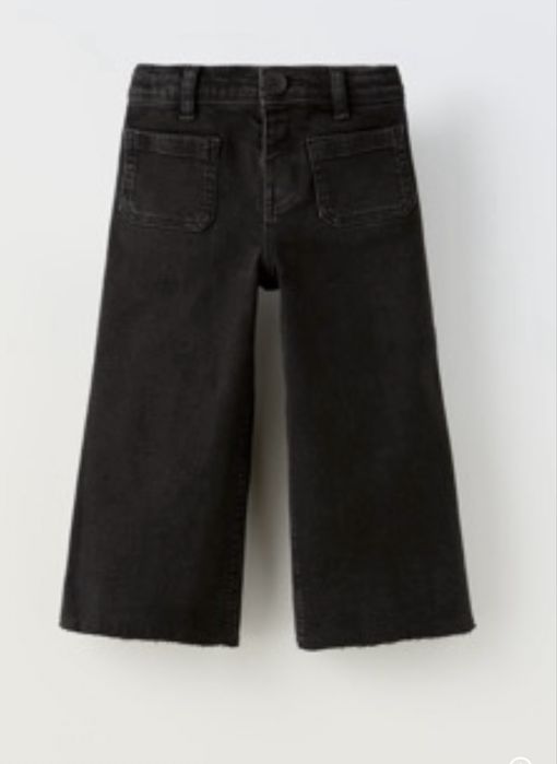 Черные джинсы Zara клёш , 6 лет