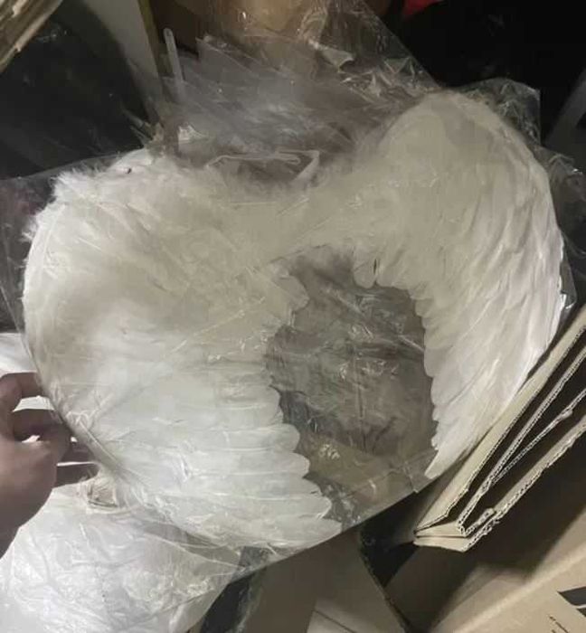 Комплект Крылья ангела (55*35 см) и нимб (костюм крила янгола)