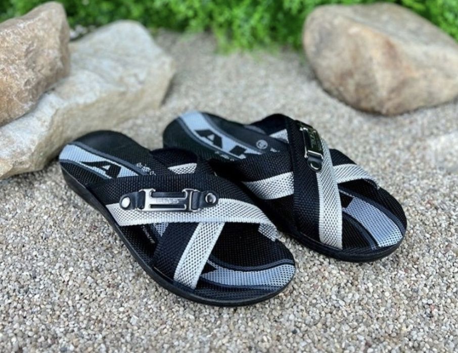 Мужские шлепанцы Oscar из джинса