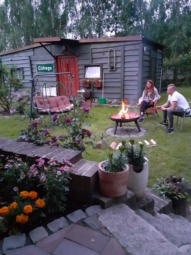 Domek nad jeziorem Ciche, Pojezierz Brodnickie.