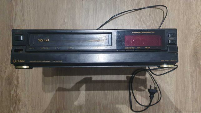 Magnetowid odtwarzacz kaset wideo VHS Funai model VCR-6600US
