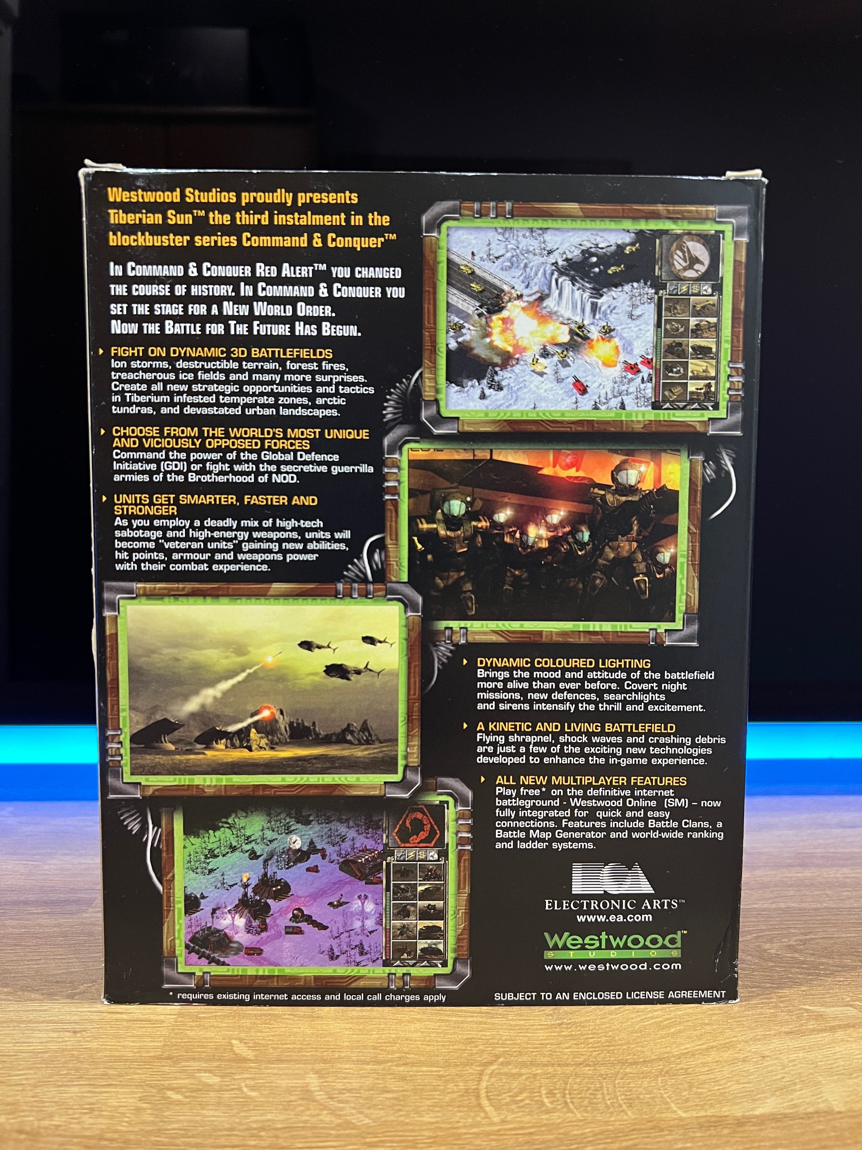 C&C Tiberian Sun (PC EN 1999) BIG BOX angielskie premierowe wydanie