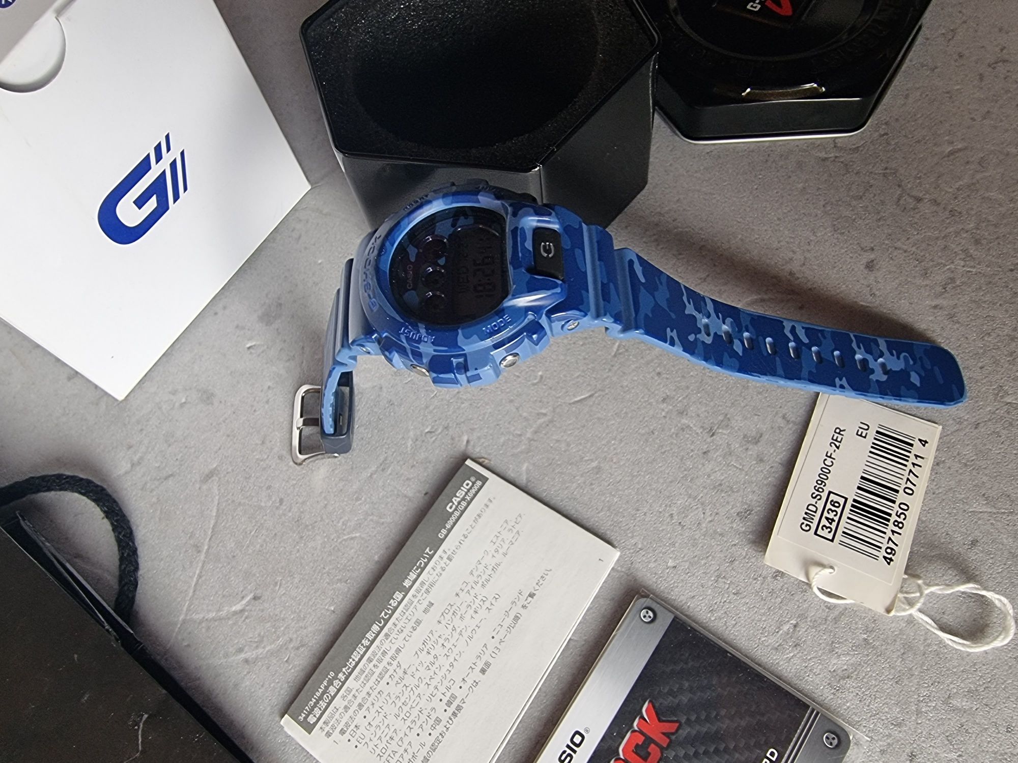 G-shock GMD-S6900CF-2ER Casio zegarek sportowy