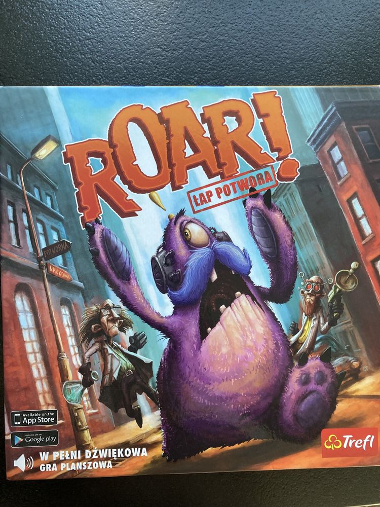 Roar Zlap Potwora gra planszowa