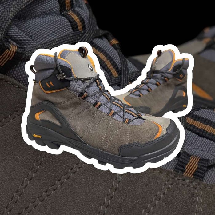 Alfa femund trekkingowe buty zamszowe męskie 43/44 gore-tex vibram 
R