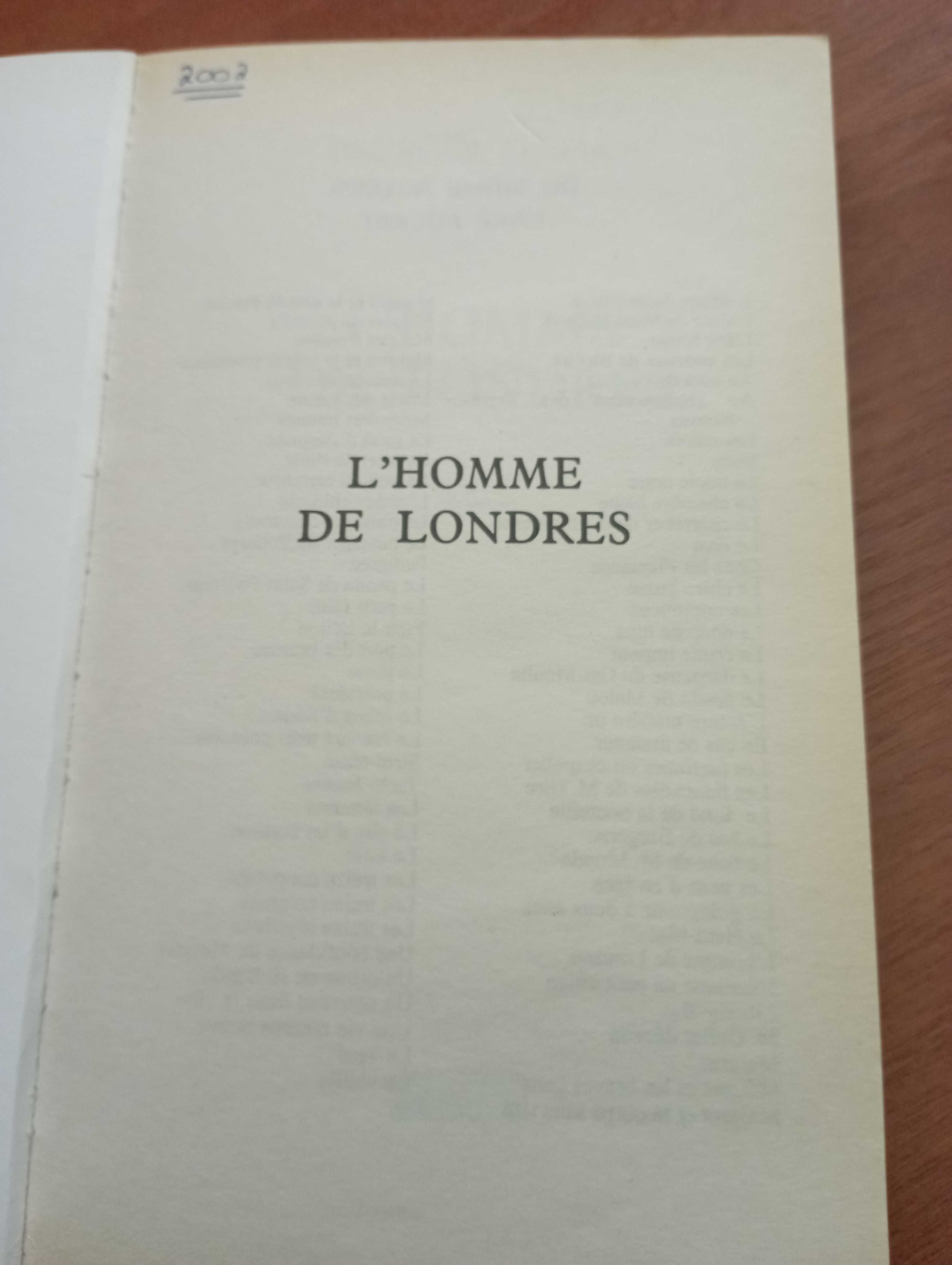 L'homme de Londres de Simenon