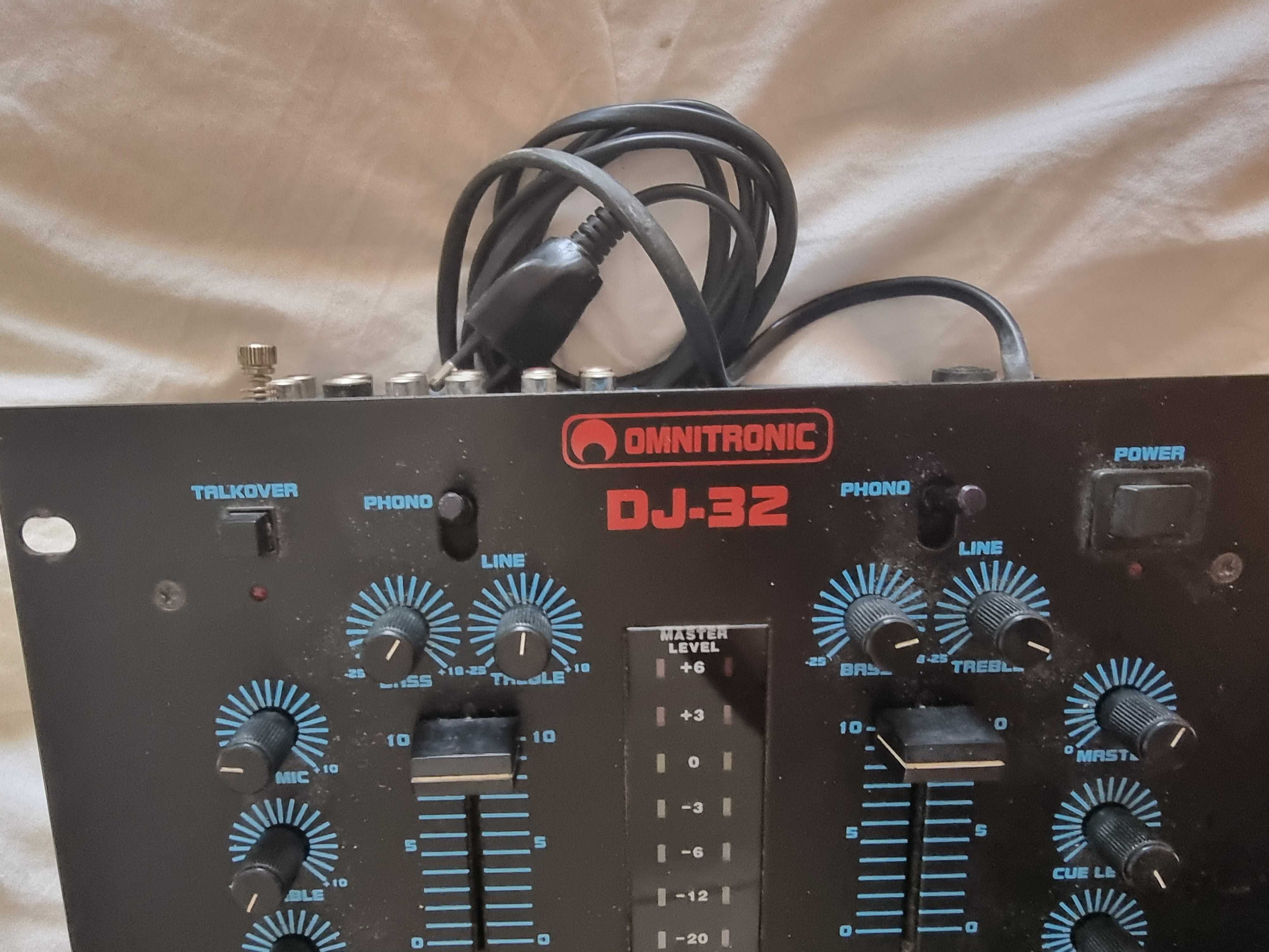 Mixer dj 2 canais