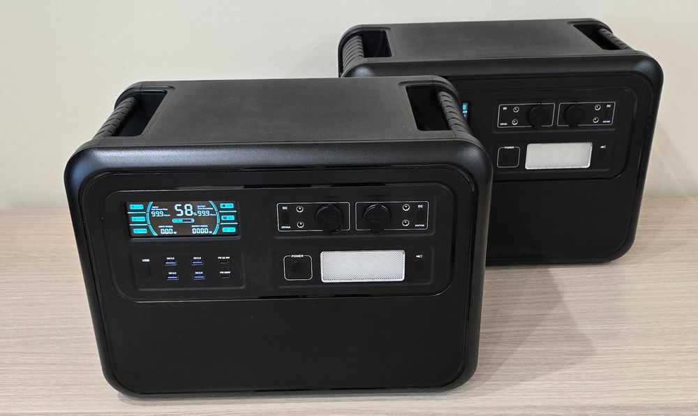 Портативна електростанція / ДБЖ / Сонячний генератор, 2400W / 2048 Wh