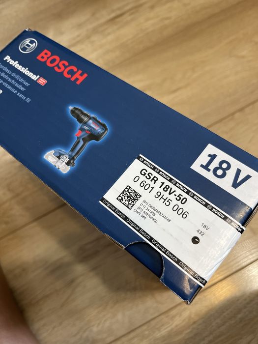 Nowa Wiertarko-wkrętarka akumulatorowa GSR 18V-50 BOSCH Professional