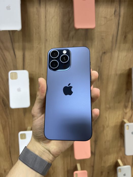 iPhone 15 Pro Max 256Gb Blue Titanium Unlock з Гарантією