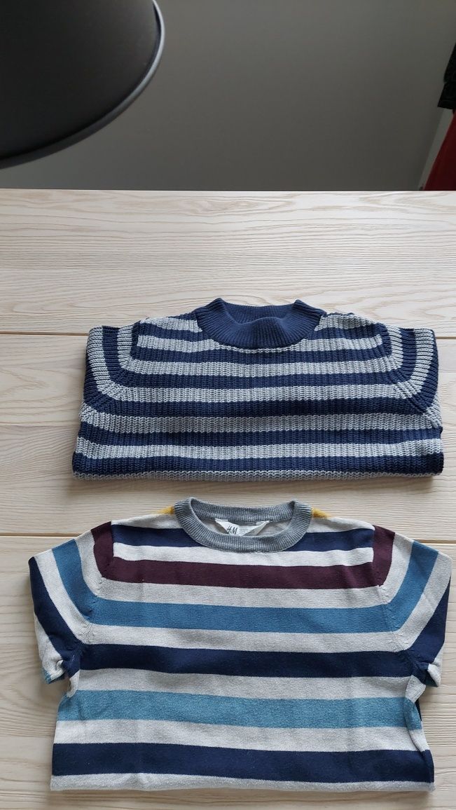 Dwa sweterki dla chłopca 9-10 lat