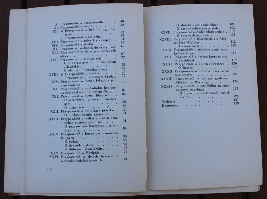 Piotr Alfons, Nauki i przypowieści. Najstarszy zbiór nowel.., PAX 1958