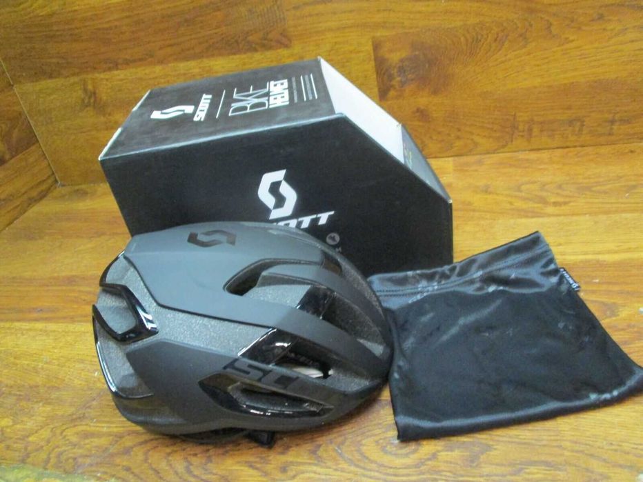Capacete Scott Centric Plus Mountain Bike - Preto - Pequeno 51-55 cm