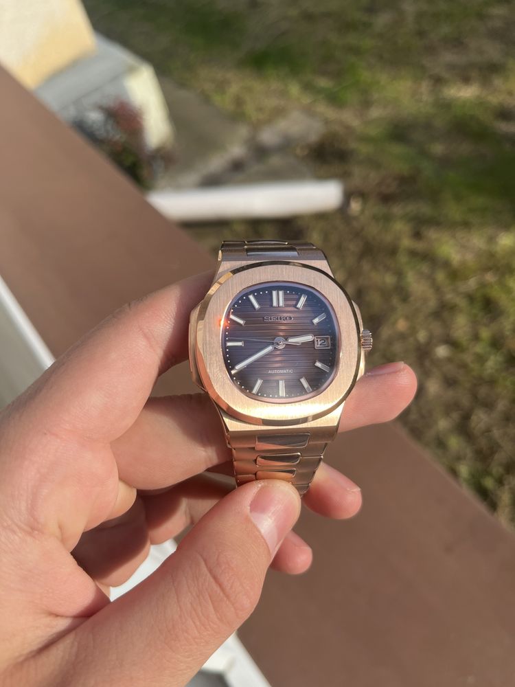 Nowy Zegarek Seiko Mod Nautilus